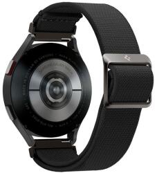 SPIGEN FIT LITE pótszíj (egyedi méret, textil, állítható) FEKETE Samsung Galaxy Watch 46mm (SM-R800N), Samsung Galaxy Watch 4 40 mm (SM-R860), Samsung Galaxy Watch 4 44 mm (SM-R870), Samsung Gal (AMP04040)