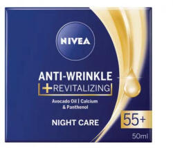 Nivea Crema de noapte antirid pentru revitalizare 55+ - 50 ml