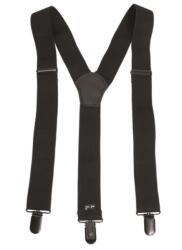 Mil-Tec bretele pentru pantaloni clip, negru