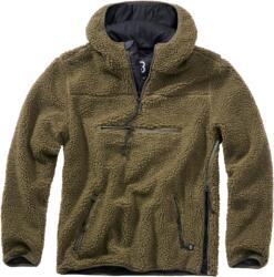Brandit Teddyfleece Worker Pullover, măslinie