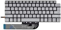 Dell Tastatura pentru Dell Inspiron 14 7405 iluminata US argintie