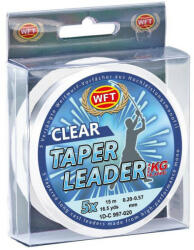 WFT Fir Monofilament Conic WFT Taper Leader Clear, 0.26-0.57mm, 5x15m (WF997026)