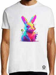 Magnolion Neon nyuszi v2 póló