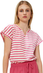 Mdm Tricou Mdm pentru Femei Half Front Two-Tone Striped T-Shirt 64208301_313 (64208301_313)