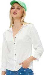 Mdm Tricou Mdm pentru Femei Button Up Long Sleeve T-Shirt 64217101_100 (64217101_100)