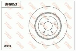 TRW Disc frana TRW DF8053 - piesa-auto