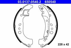 ATE Set saboti frana ATE 03.0137-0540.2 - piesa-auto