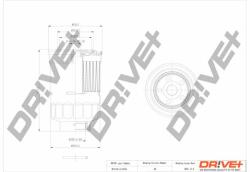 DRIVE+ filtru combustibil DRIVE+ DP1110.13. 0125