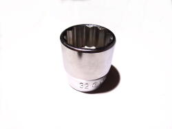 Genius Tools Dugókulcs - crowafej 1/2" 12 szög normál 32 mm Genius (433832)