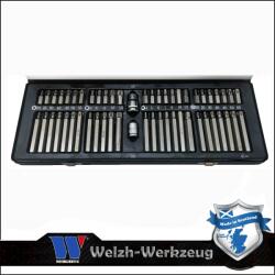 Welzh Werkzeug Torx-imb. -spline bit készlet 54 db - Welzh (6880-WW)