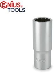 Genius Tools Dugókulcs - crowafej 3/8" 12 lap hosszú 11 mm Genius (336311)