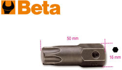 Beta Bit torx T070-as teherautóhoz 16 mm-es torx T70 - Beta (727-ES16-TX70)