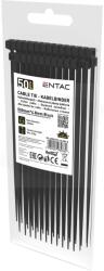 Entac Kábelkötegelő 4, 8x550 - Fekete - 50 db-os - Entac (ECT-4,8-550-B)
