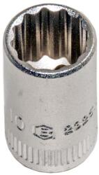 Genius Tools Dugókulcs - crowafej 1/4" 12 lap normál 10 mm Genius (232510)