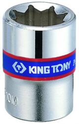 KING TONY Dugókulcs - crowafej 1/4" 8 szög normál 08 mm (231008M)
