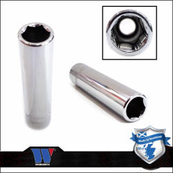 Welzh Werkzeug Lok-Typ Dugókulcs - crowafej 1/4" 6 mm 6 lap hosszú - Welzh (4035-6-WW)