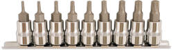 Laser Tools Rátűzőkulcs - crowa+bit készlet Torx Plus® 9 darabos TP10 - TP50 3/8 (LAS-5213)