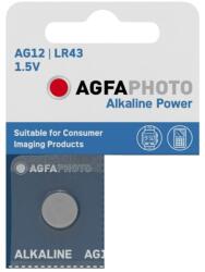 AgfaPhoto Elem 1.5V - LR43 / AG12 gombelem - AgfaPhoto (AGFA-AG12-A) (APAG12B10)