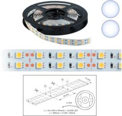 ELMARK Szalag LED 5050 beltéri 2x60 db/m - 6500K - ELMARK (99LED689)