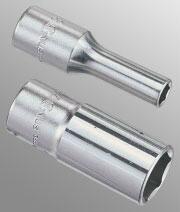 Genius Tools Dugókulcs - crowafej 3/8" 6 lap hosszú 19 mm Genius (326319)