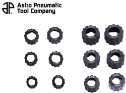 Astro Csavarkiszedő adapter készlet 65%-ig sérült, lesarkalt csavarhoz 8-19 mm (FT-HR12)