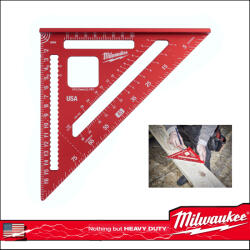 Milwaukee Derékszögű háromszög vonalzó metrikus 180 mm - Milwaukee (4932472124)