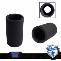 Welzh Werkzeug Lok-Typ Légkulcsfej - gépifej 1/2" 14 mm 6 lap alacsony - Welzh (7024-14-WW)