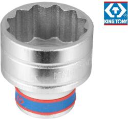 KING TONY Dugókulcs - crowafej 1/2" 12 szög normál 33 mm King Tony (433033MR)