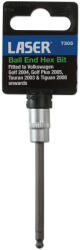 Laser Tools Rátűzőkulcs - crowa+bit 1/4" Imbusz gömbvégű 4 mm hosszú - Laser (LAS-7305)