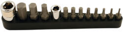 Laser Tools Bit készlet 13 db-os imbusz + bit 1/4"-3/8" befogó - Laser (LAS-5513)