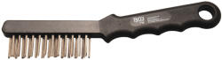 BGS Technic Drótkefe Féknyereg tisztító kefe - acél - 220 mm (BGS-1798)