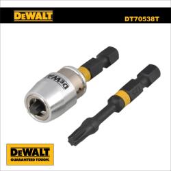 DEWALT Bit tartó - gipszkartoncsavar-behajt, mágn. T25x50 bitekkel - DeWalt (DT70538T) (DT70538T-QZ)