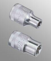 Genius Tools Dugókulcs - crowafej 1/2" belső torx E12 Genius (454512)