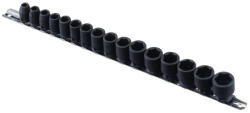 Genius Tools Légkulcsfej készlet 3/8" 16 db 7-22 mm metrikus rövid 6 lapú - Genius (CM-316M)