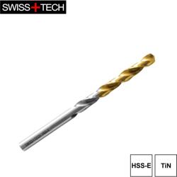 Swiss+Tech Csigafúró 7, 0 mm HSS-E TiN DIN338 ipari - SwissT (SWT-125-1770A) (SWT1251770A)