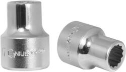 Genius Tools Dugókulcs - crowafej 3/4" 12 szög normál 17 mm Genius (635217)