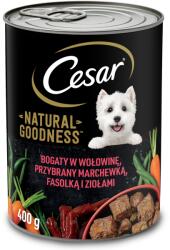 Cesar Natural Goodness Beef & Carrot & Beans with Herbs 400 g