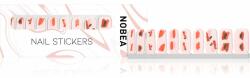 NOBEA Accessories folii autocolante pentru unghii Red & pink