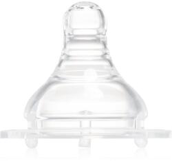 BabyOno Bottle Teat tetină pentru biberon 0m+ Slow 1 buc