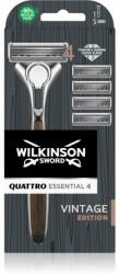 Wilkinson Sword Quattro Essentials 4 Vintage borotva + cserepenge