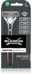 Wilkinson Sword Quattro Essentials 4 Vintage borotva + tartalék pengék 5 db