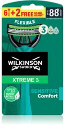 Wilkinson Sword Xtreme 3 Sensitive Comfort eldobható borotvák 8 db