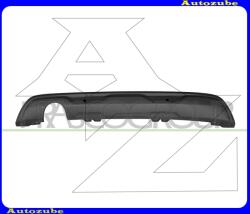 RENAULT CAPTUR 2019.12-től Hátsó lökhárító alatti spoiler, szenzoros, fekete "kipufogólyukas" URR02-24134