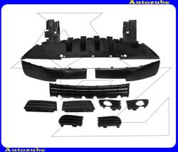 RENAULT MEGANE 2 2002.09-2005.12 Első lökhárító díszléc és rács készlet (10db) MG-02799