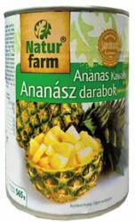  Farm natur darabolt ananasz 565/340. g