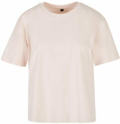 Build Your Brand Női oversize póló - Rózsaszín | 4XL (BY211-1000343647)