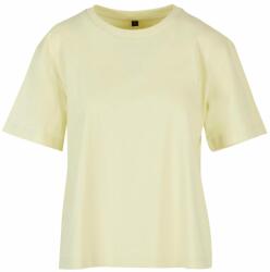 Build Your Brand Női oversize póló - Enyhén sárga | XL (BY211-1000343635)