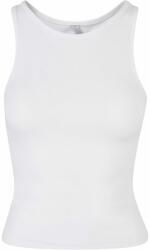 Build Your Brand Top damă Racer Back maiou - Albă | 2XL (BY208-1000343740)