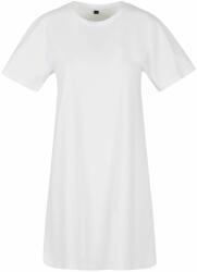 Build Your Brand Rochie tricou - Albă | 4XL (BY214-1000343786)