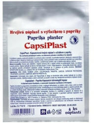 Dr. Chen Patika Capsiplast Paprika Hőtapasz (4db/csomag) (SGY-B000-1-DRCH) - sportgyogyaszati